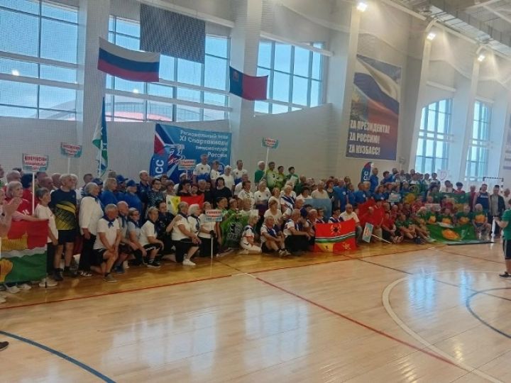Серебро на спартакиаде старшего поколения