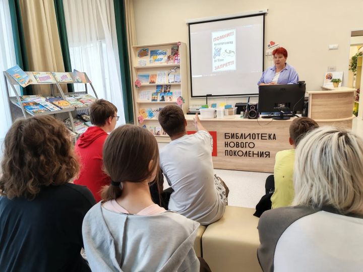 Беседу о скутерах и мопедах провели в Елыкаево