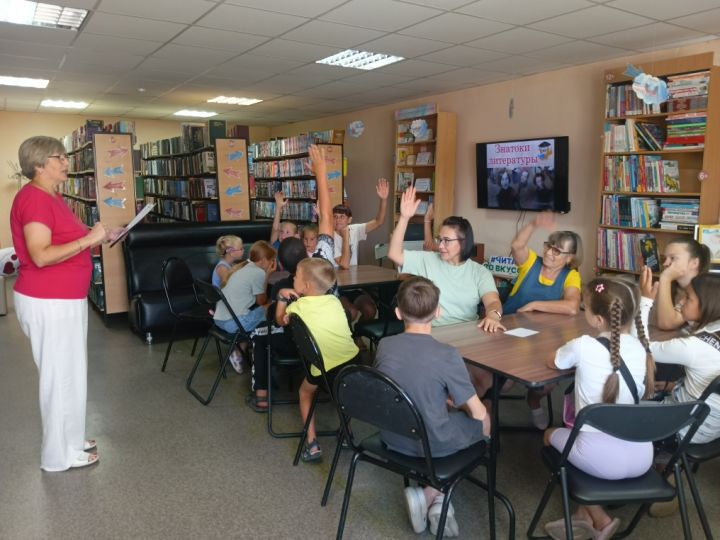 В Ягуновской библиотеке прошёл семейный брейн-ринг