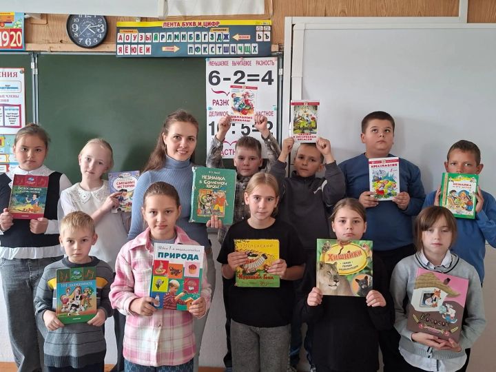 Школьники Кузбасского провели громкие чтения