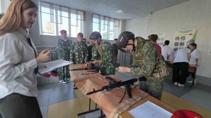 Юнармейцы сдали нормативы
