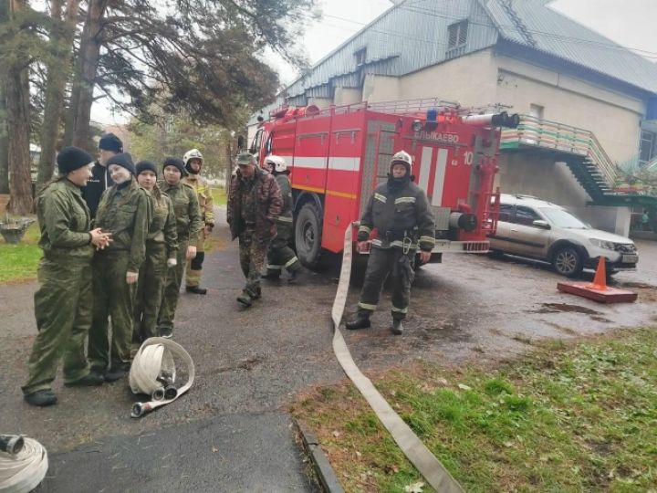 Эстафета по гражданской обороне прошла в Елыкаево