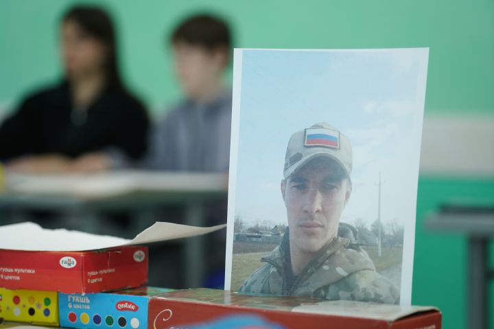 Талантливые ребята нарисовали портреты героев
