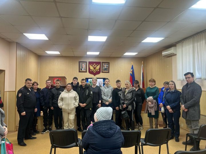 Мероприятие антинаркотической направленности прошло в отделе МВД для малолетних правонарушителей