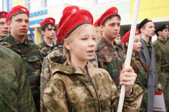 Муниципальный этап военно-патриотической игры «Зарница» прошёл на базе Елыкаевской школы 