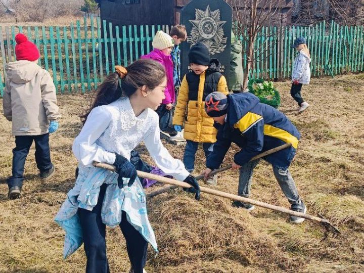 Субботник прошёл в Кемеровском округе 