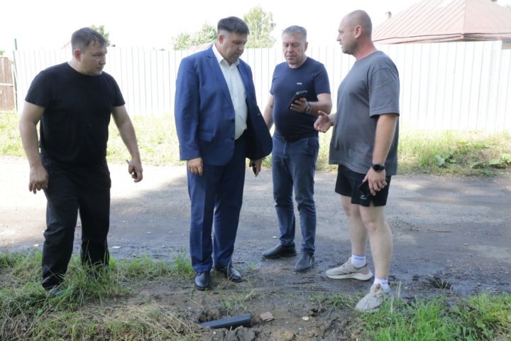 В Берёзово идёт прокладка нового водопровода