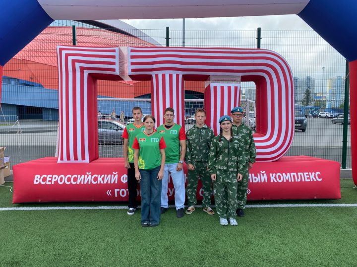 Спортсмены округа приняли участие в активном патриотическом проекте