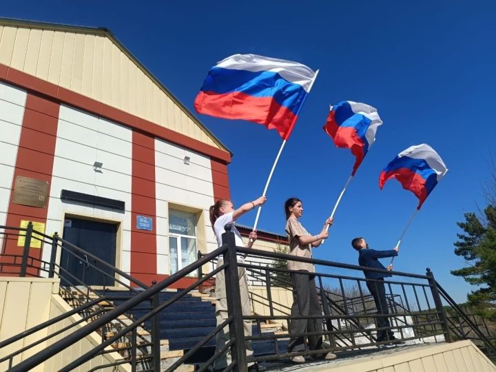Флешмоб в честь воссоединения прошёл в Ясногорской территории