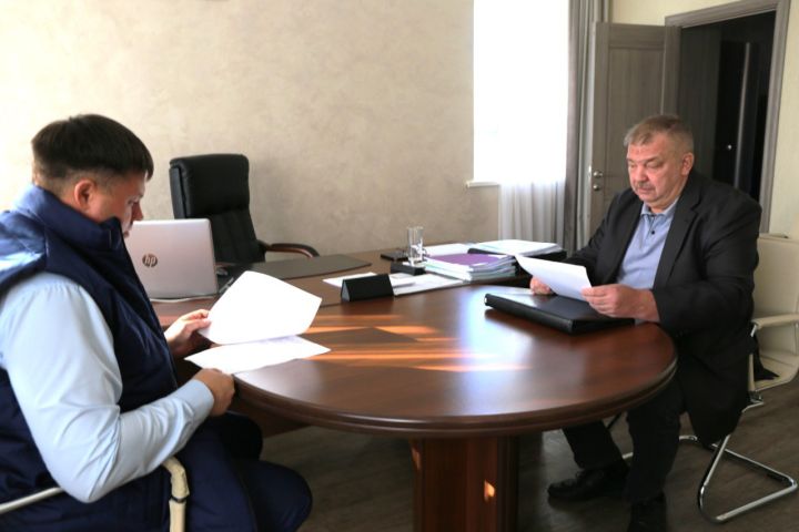 Участник СВО познакомился с управлением муниципалитетом