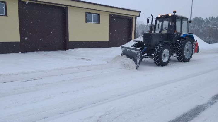 Жители поблагодарили за уборку снега