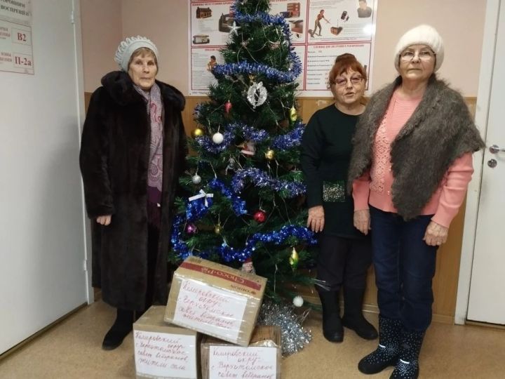 Ветеранов поблагодарили за помощь бойцам