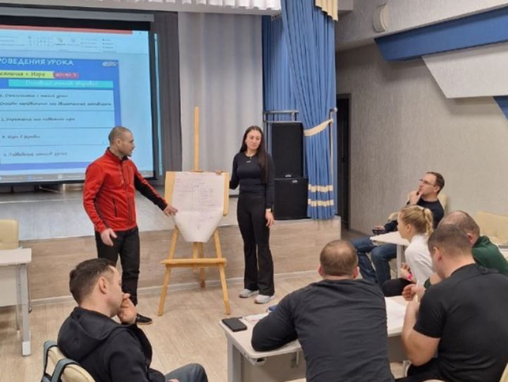 Семинар по футболу состоялся в Елыкаево