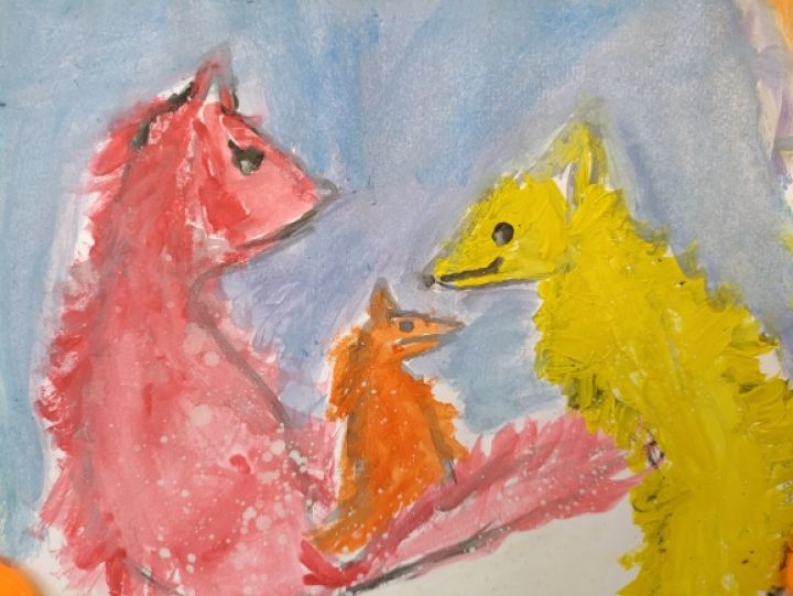 Как появилась рыжая лиса