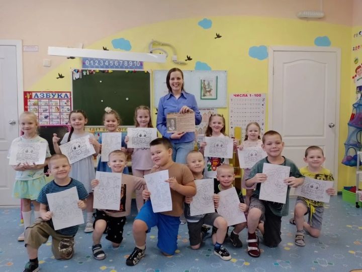 Дошкольники познакомились с творчеством Барто