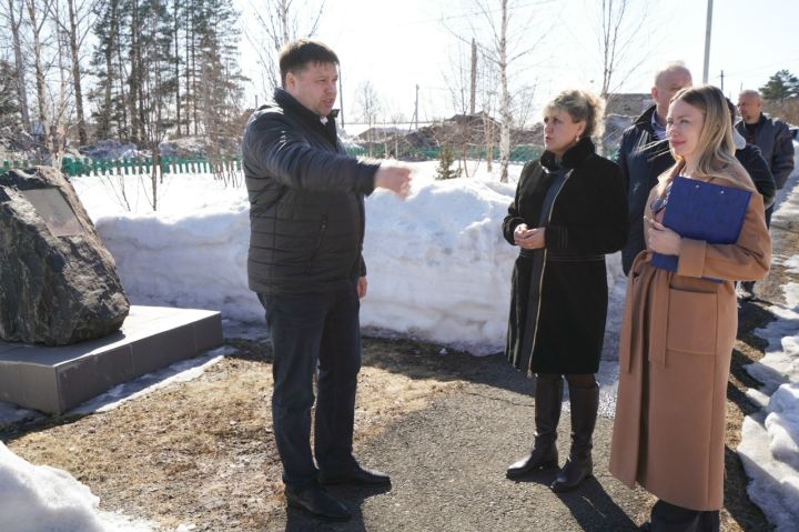 Сквер в Разведчике предложили благоустроить