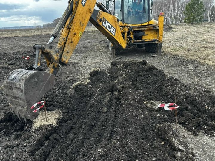 В Верхотомском начался новый этап благоустройства